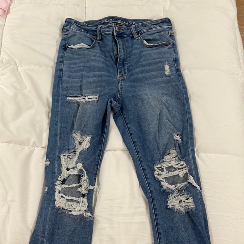 American Eagle high waisted jeans